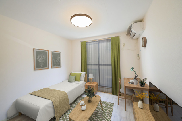 メゾンパティオB棟の寝室|★7帖の洋室★