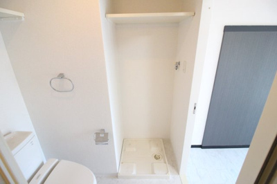 【洗面所】 | レクシア鶴ヶ丘 | 室内洗濯パン♪