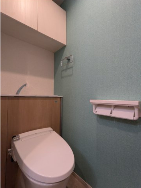 エルファーロ駒沢公園Ⅱ　敷金礼金0　ペット相談　最上階のトイレ