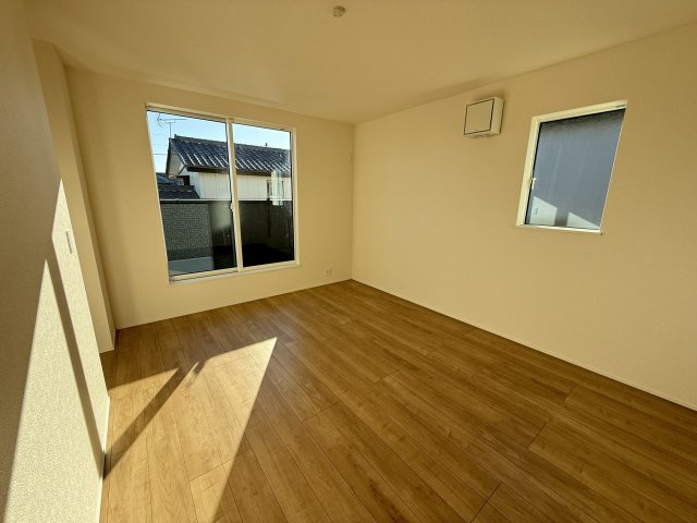 リナージュ前橋大利根町2丁目24-2期　2号棟　新築戸建の収納|２階洋室1収納：嬉しいウォークインクローゼットです！