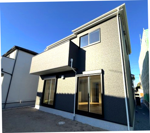 リナージュ前橋大利根町2丁目24-2期　2号棟　新築戸建の前面道路含む現地写真|前面６Ⅿ道路で開放的な立地です☆陽当たりも良好ですよ！