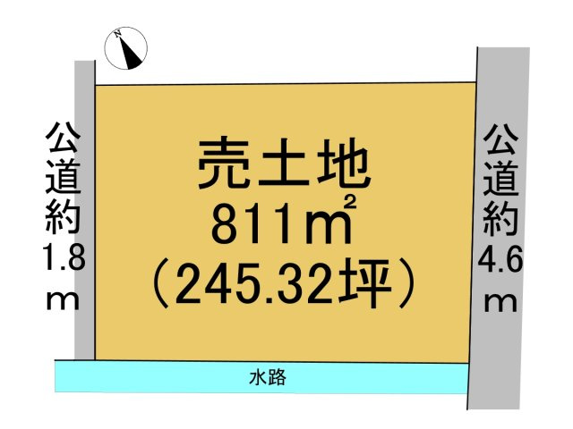 売土地　羽島郡笠松町江川　245.32坪