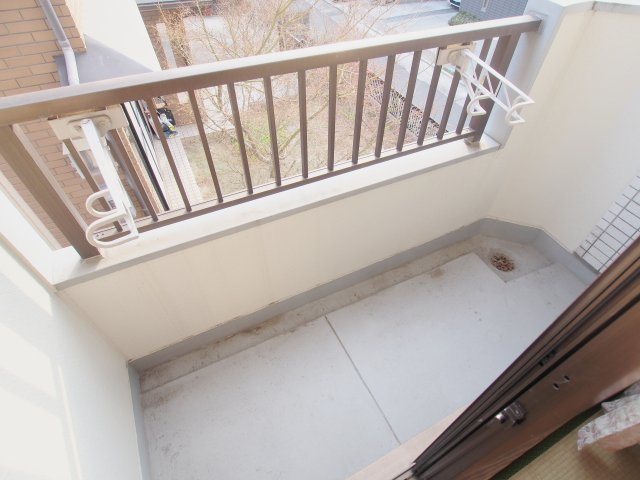 ベルメゾンドレミのバルコニー