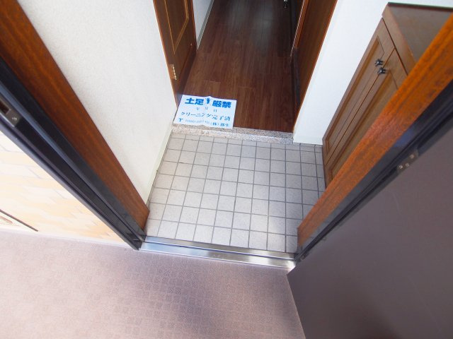 ライオンズマンション海田堀川町の玄関