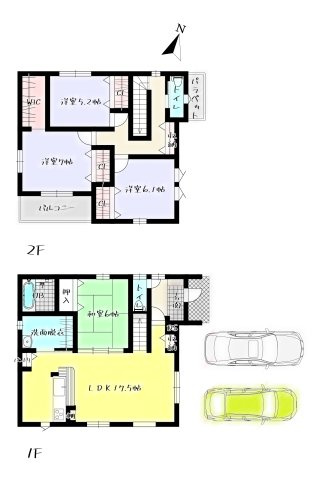 【間取り】の画像