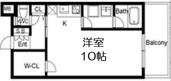 【間取り】 | レジュールアッシュ福島