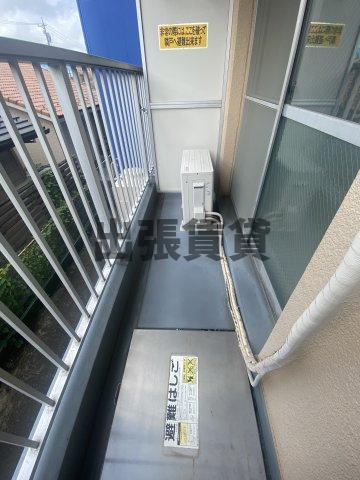 仲介手数料0円！メゾン宝地のバルコニー
