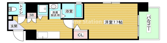 【間取り】 | ボンジュール西九条