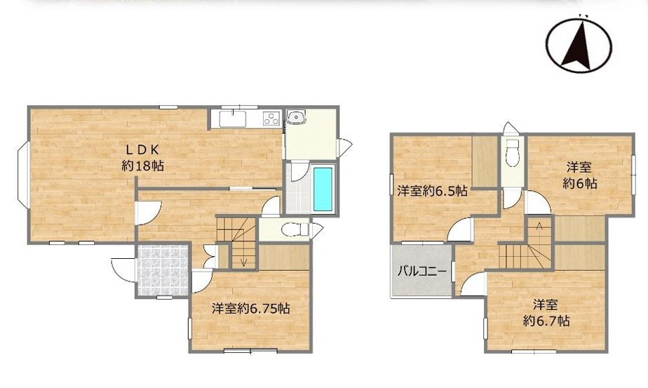 藤野4条5丁目の間取り