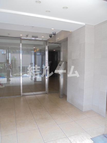 板橋区栄町の賃貸マンションのロビー