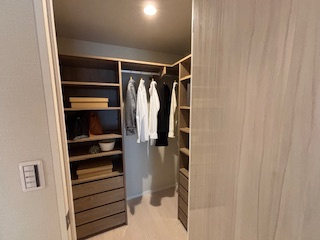 十分な収納スペースがあります