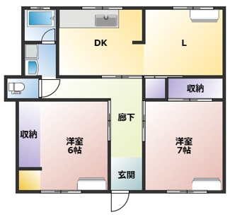 【間取り】 | メゾンドコスモ