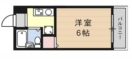 コスモメイト鈴蘭西の間取り