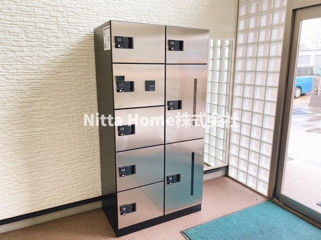 ベルノームの設備|不在時に助かる宅配BOXを設置しています(*^^)