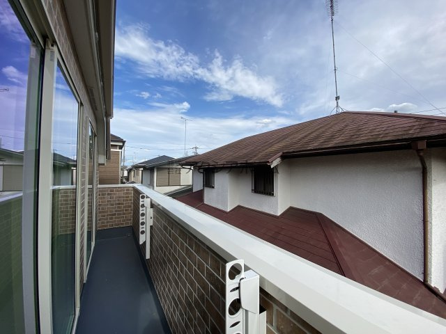 所沢市和ケ原2丁目・全2棟　新築一戸建　A号棟のバルコニー