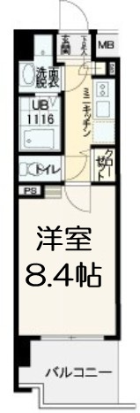 【間取り】 | ビバーチェ鷺洲