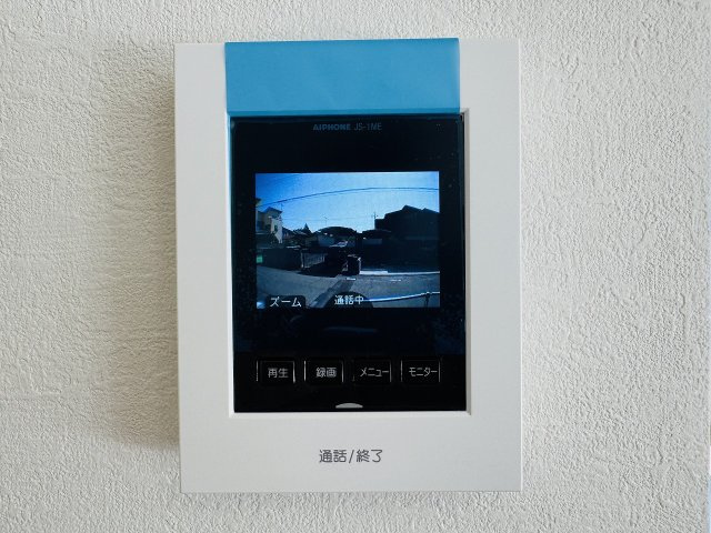 八王子市　清川町　新築一戸建て　５期のセキュリティ|～TVモニター付インターホン　訪問者の確認に便利です～