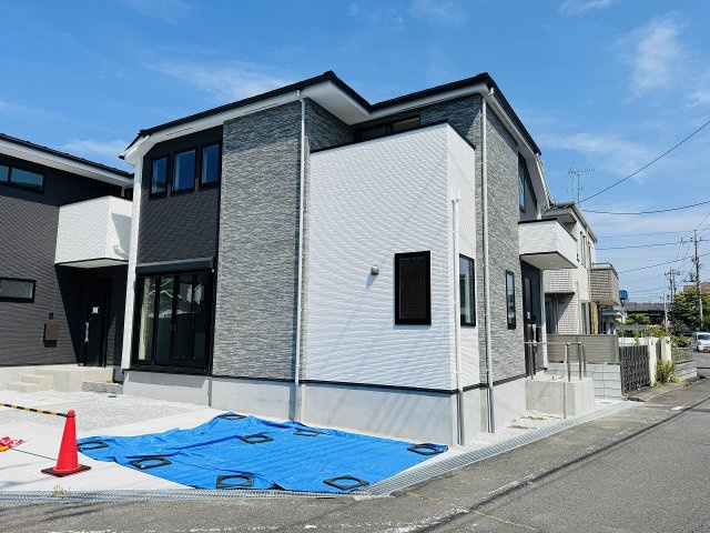 八王子市　清川町　新築一戸建て　５期の外観|～西八王子駅徒歩25分　南道路につき陽だまりに包まれるデザイン住宅～