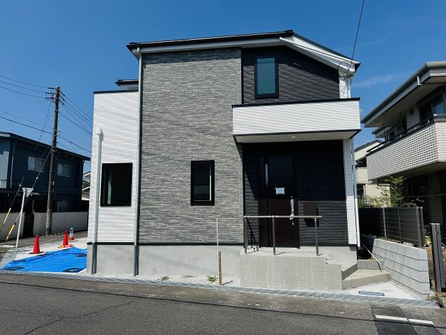 八王子市　清川町　新築一戸建て　５期の外観|～西八王子駅徒歩25分　南道路につき陽だまりに包まれるデザイン住宅～