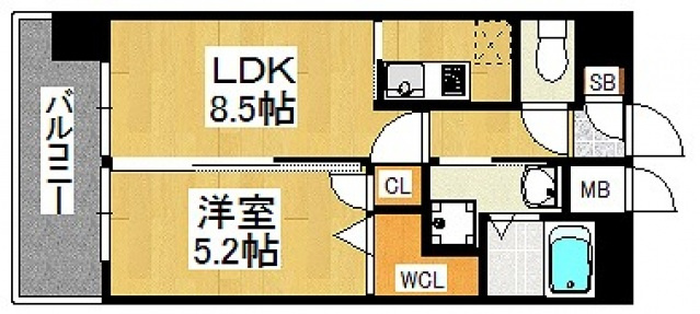 【間取り】 | 仲介手数料０円！HPには初期費用掲載！「プライスホーム」で検索！イルマーレ博多