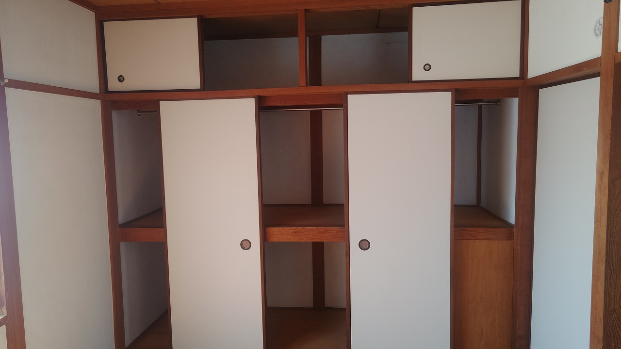 和坂ハウスの収納