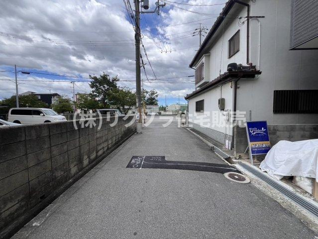 高柳4丁目　１号棟　新築一戸建ての前面道路含む現地写真|■物件内覧・資金計画相談・住宅ローン相談、リフォーム相談、お問合せ受付中■
※当日・翌日のご内覧、ご相談はお電話でのお問合せがスムーズです！