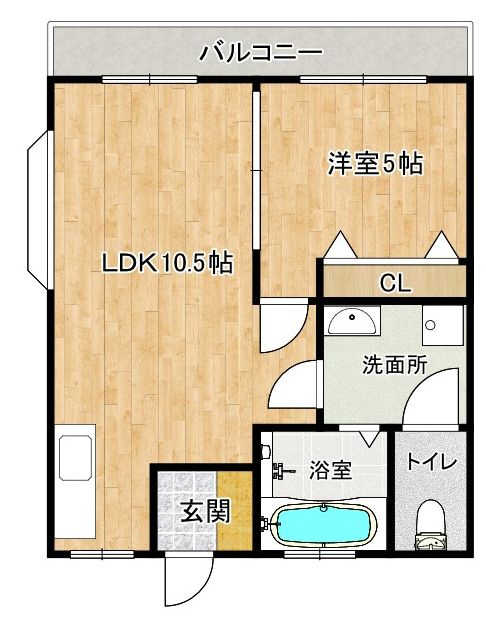 KSレジデンスの間取り