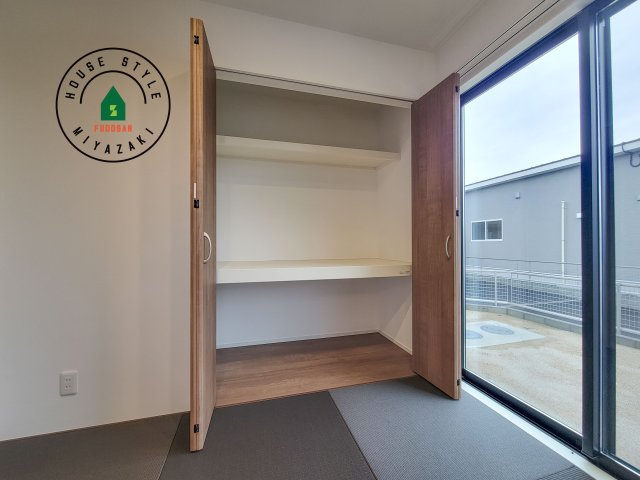 都城市金田町4(A号棟)の収納|収納には困りません。