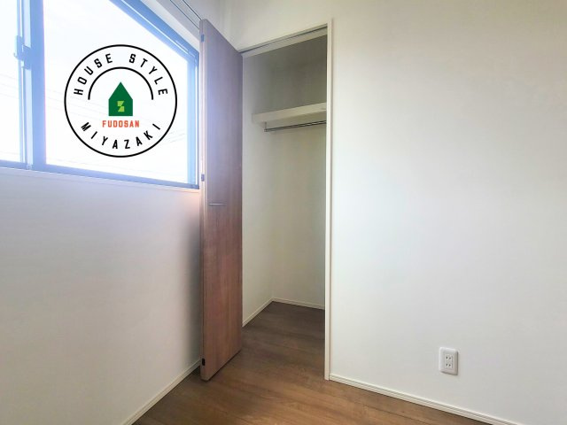 宮崎市大塚町西ノ後(B号棟)の収納|収納には困りません。