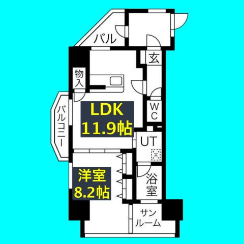 さくらHills ARAKOの間取り