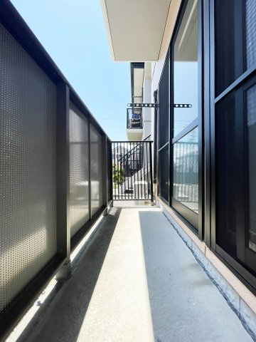 シャーメゾン大原のバルコニー