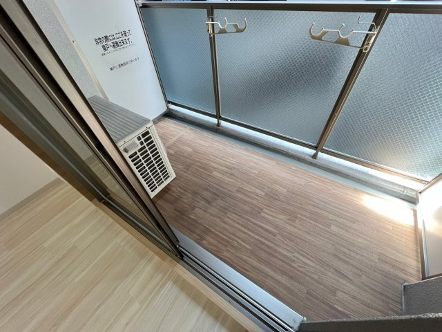 プライムアーバン御堂筋本町のバルコニー