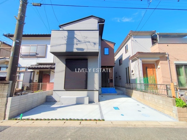 越谷市大沢 新築分譲住宅の外観
