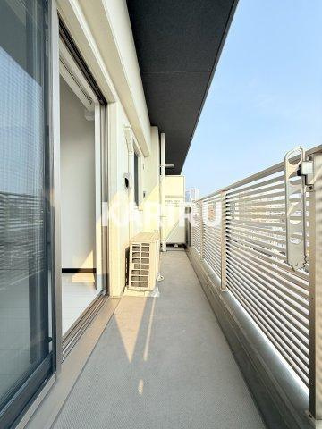 S-FORT福島La Lunaのバルコニー