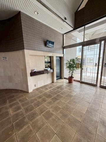 エンゼルハイム大濠公園南のエントランス