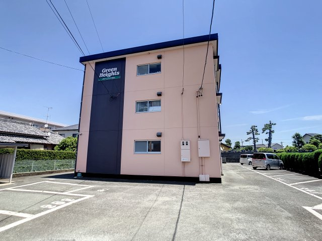 グリーンハイツ楊子の外観|落ち着いた雰囲気の外観です