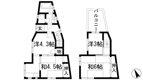 【間取り】