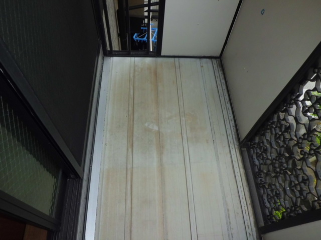 パセオ西芦屋のバルコニー