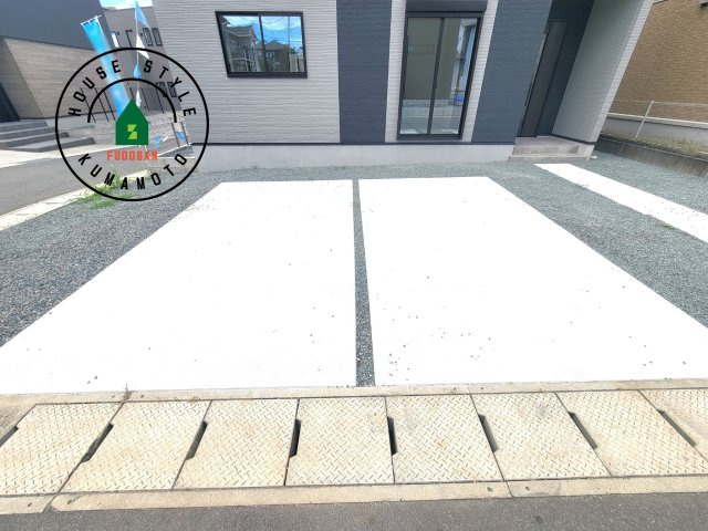 熊本市東区保田窪3丁目第1-2棟（19号棟）　の駐車場|駐車場になります。