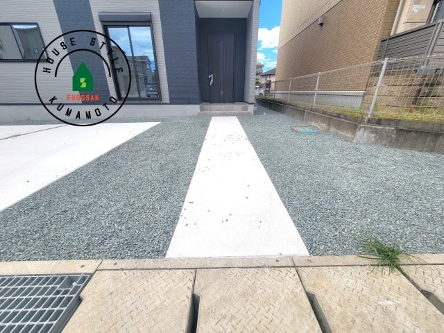 熊本市東区保田窪3丁目第1-2棟（19号棟）　の庭|お庭で自由な時間を過ごせます。