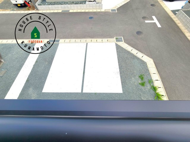 熊本市東区保田窪3丁目第1-2棟（19号棟）　の展望|窓から緑が見える物件も魅力的です。