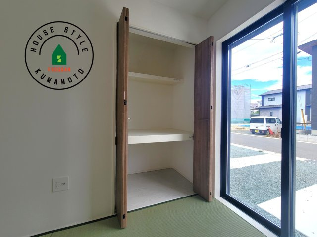 熊本市東区保田窪3丁目第1-2棟（19号棟）　の収納|収納には困りません。