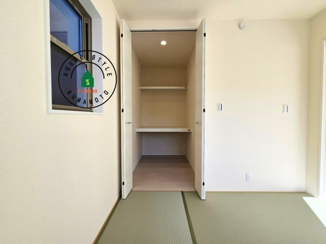 熊本市西区横手5丁目第2-3棟(3号棟)の収納|収納には困りません。