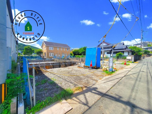 熊本市西区横手5丁目第2-3棟(2号棟)の前面道路含む現地写真|見学の時間などお気軽にお問い合わせ下さい。