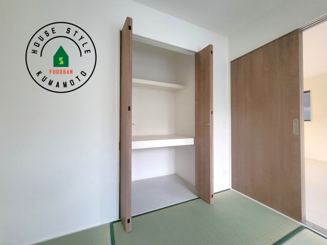 合志市合生第2-2棟（1号棟）　の収納|収納には困りません。