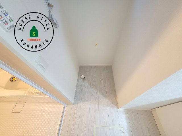 合志市合生第2-2棟（1号棟）　のランドリースペース|ランドリースペースとなります。広々して有効的にご使用できます。 