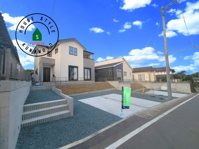 合志市合生第2-2棟（1号棟）　の前面道路含む現地写真|見学の時間などお気軽にお問い合わせ下さい。