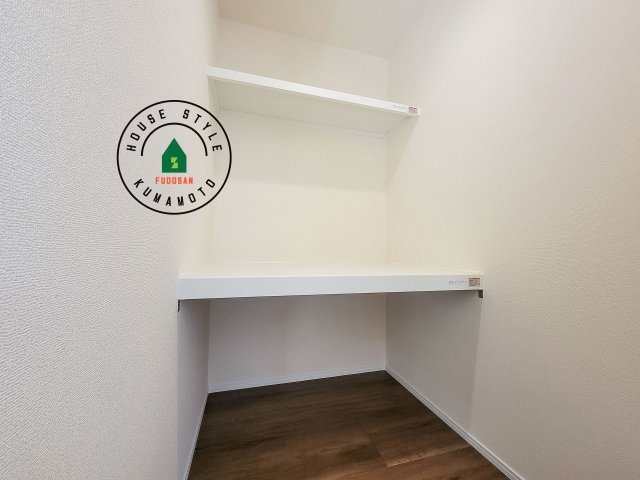 熊本市東区長嶺西2丁目第2-5棟（2号棟）の収納|収納には困りません。