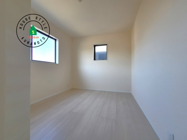 熊本市北区龍田7丁目第4-5棟（4号棟）の洋室|採光良好な洋室は全居室、複層ガラスの遮熱効果と断熱効果で、一年中快適に過ごせます。