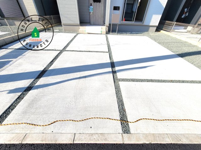 熊本市北区龍田7丁目第4-5棟（4号棟）の駐車場|駐車場になります。